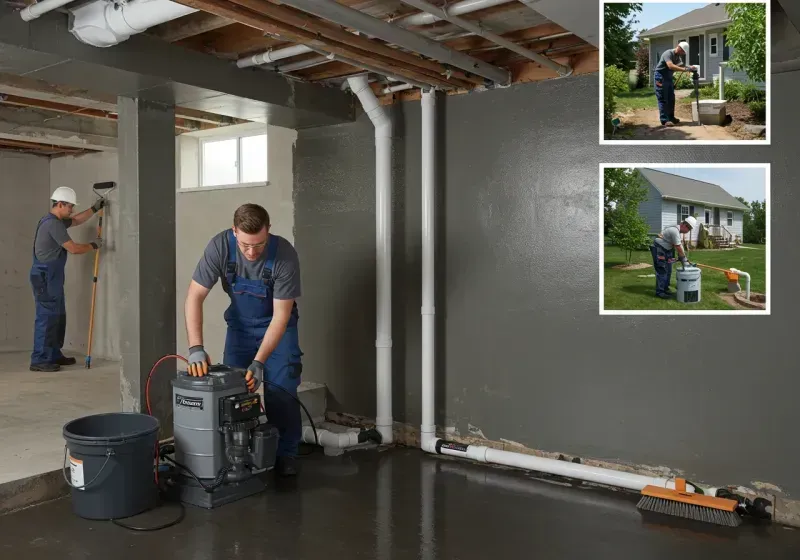 Basement Waterproofing and Flood Prevention process in Lesslie, SC